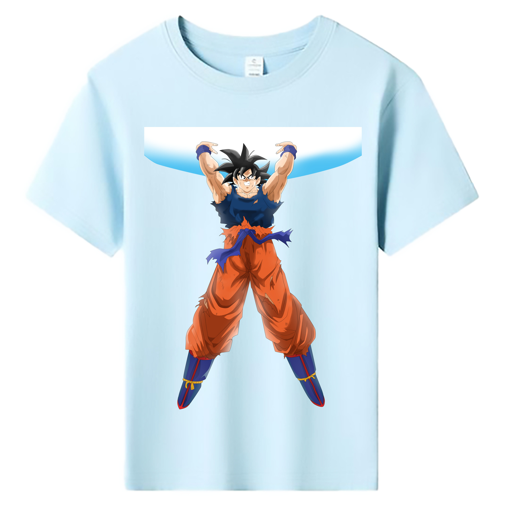 （画像用） ドラゴンボール 孫悟空（そん ごくう）Son Goku カカロット DRAGON BALL Kakarotto 綿100％キッズTシャツ（フロントプリント）